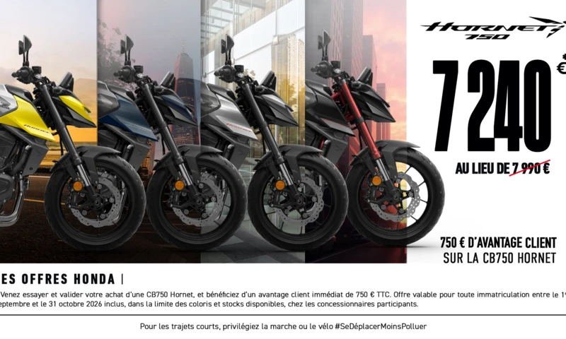 Gamme Hornet 750